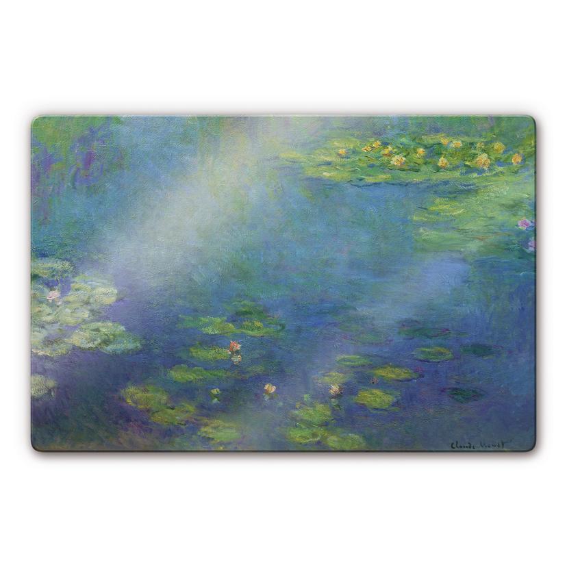 Glasbillede - Monet - Water Lily Pond