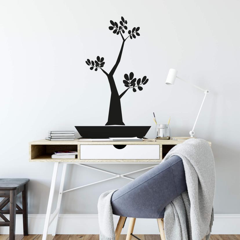 Sticker mural - Bonsai
