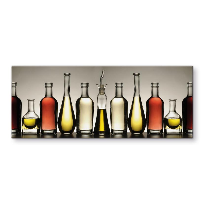 Pannello paraschizzi -  olio e aceto (panoramica)