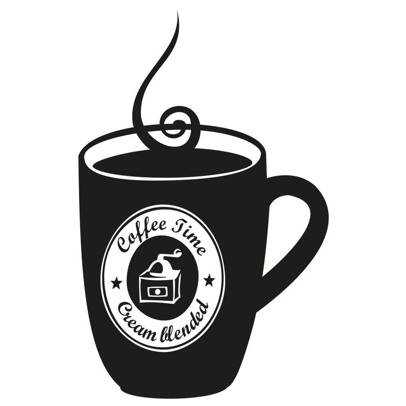 Adesivo murale - Coffee Cup