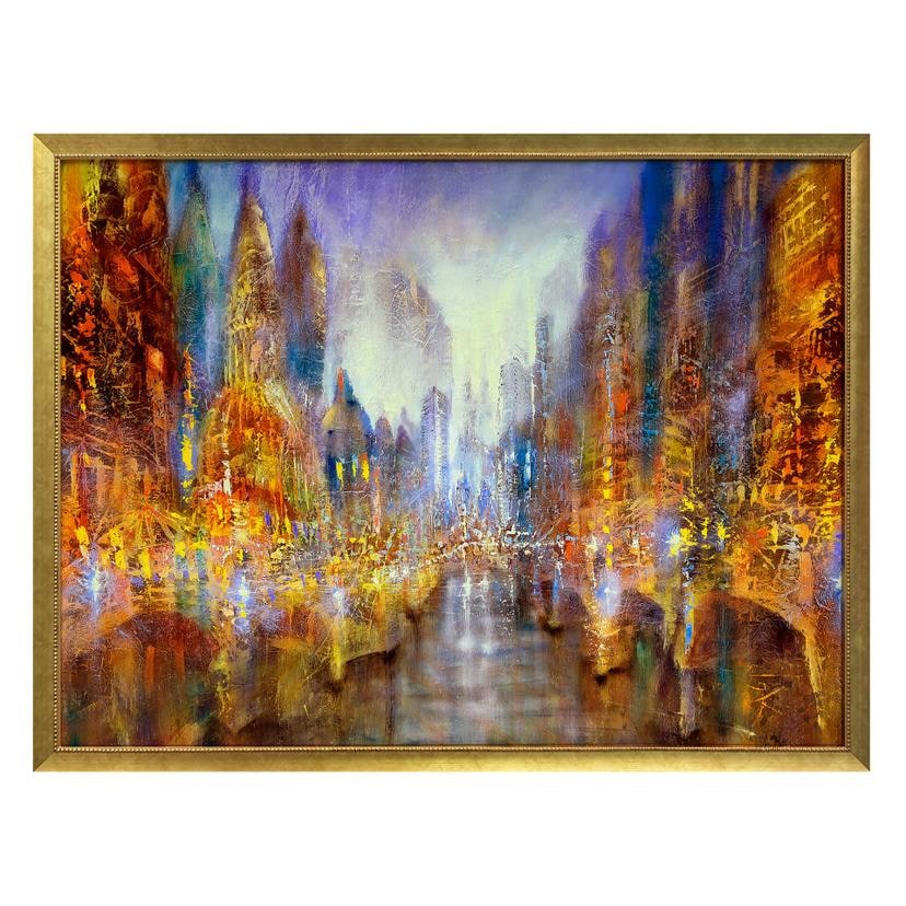 Poster Schmucker - Ville illuminée