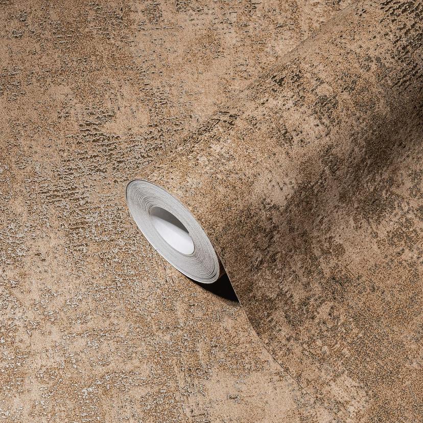 A.S. Création Carta da parati in tessuto non tessuto The BOS - Carta da parati testurizzata beige, o