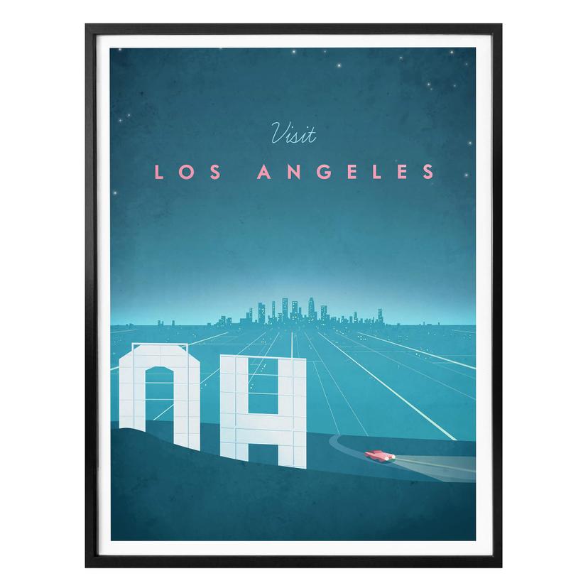 Póster Rivers - Los Ángeles