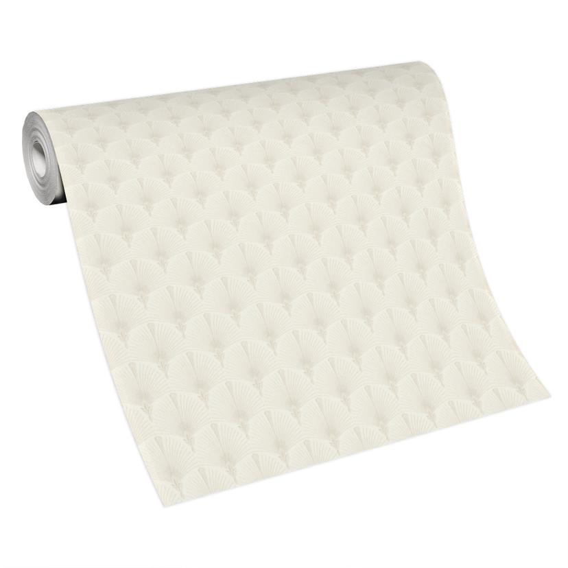 Waaier behangpapier, vliesbehang Erismann Versailles beige, creme