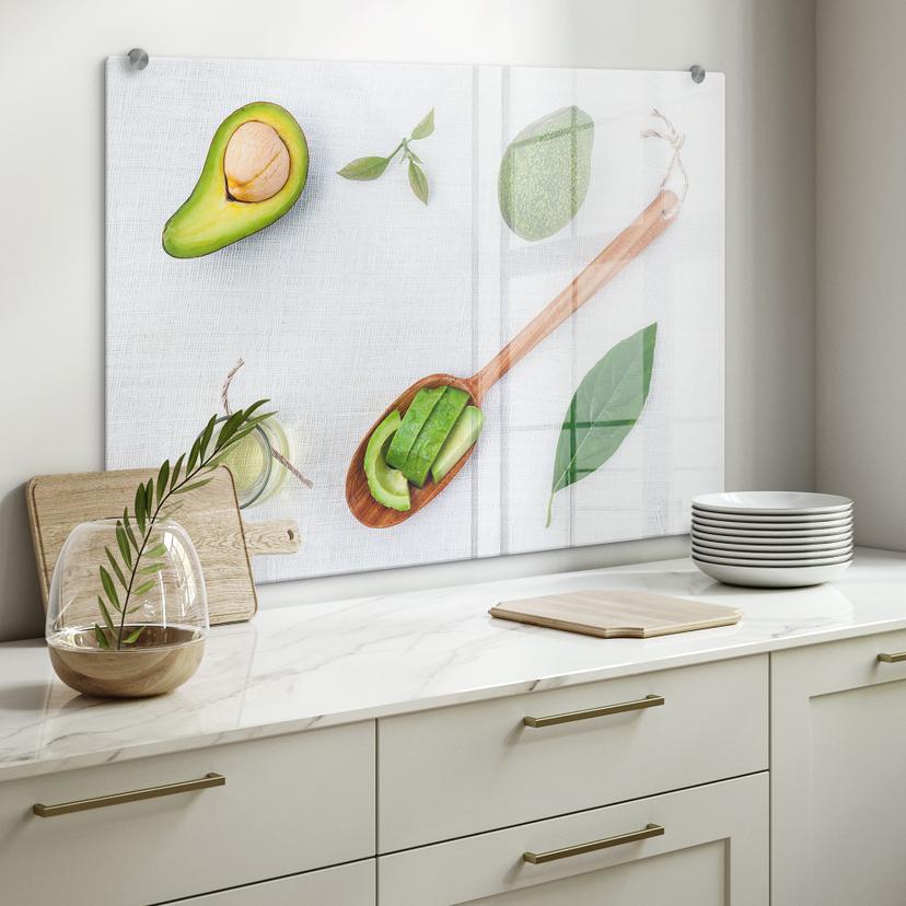 Stænkplade - Friske avocadoer