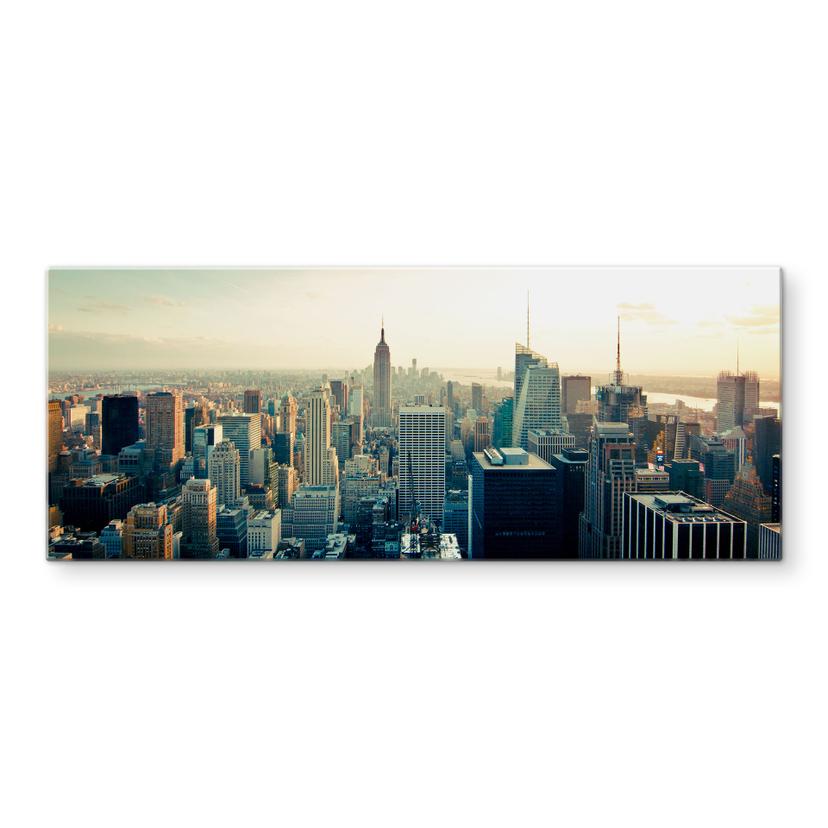 Pannello paraschizzi - profilo di New York City (panoramica)