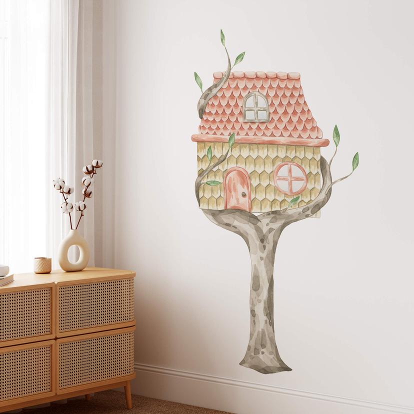 Muursticker Boomhut
