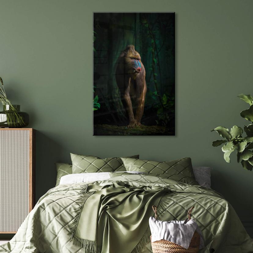 Tableau sur verre acrylique Yunta - Dans la jungle