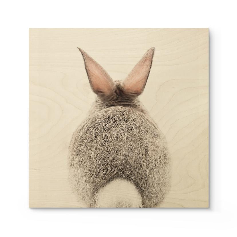 Træplakat Sisi & Seb - Bunny Bum