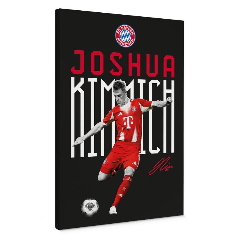 Canvasbillede FC Bayern-spiller Joshua Kimmich 2025/26