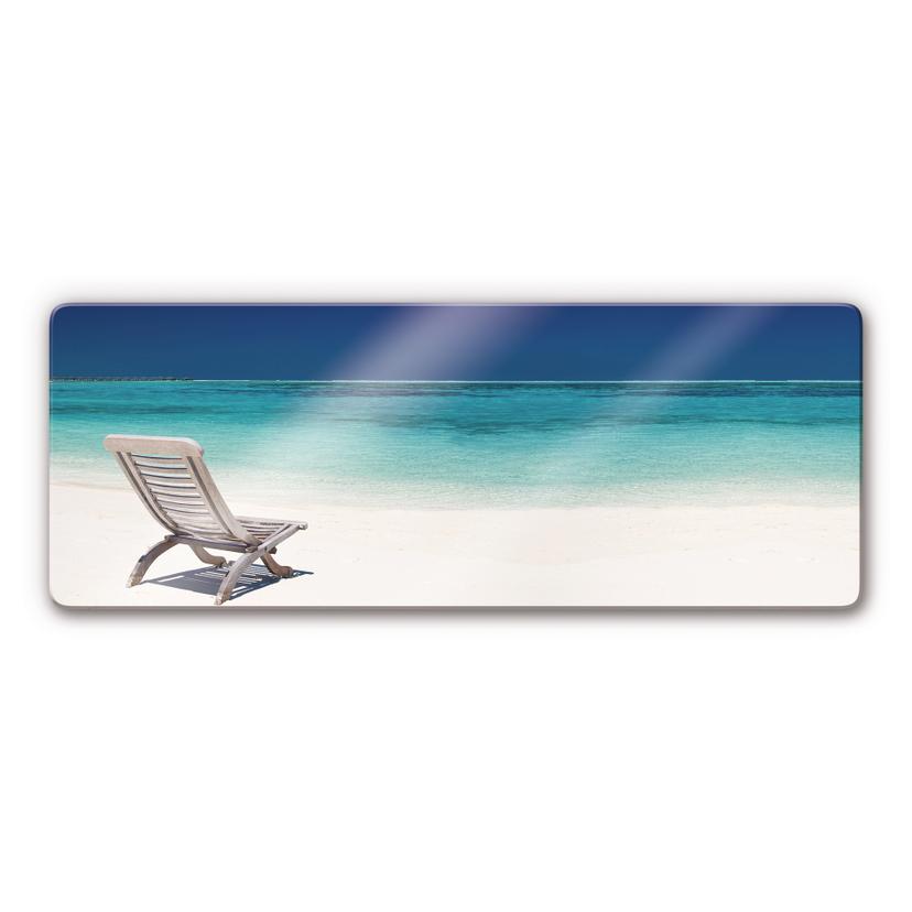 Glasbillede - South beach Panorama