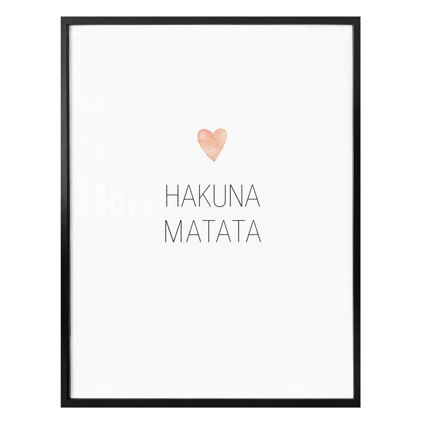 Plakat - Confetti & Cream - Hakuna Matata