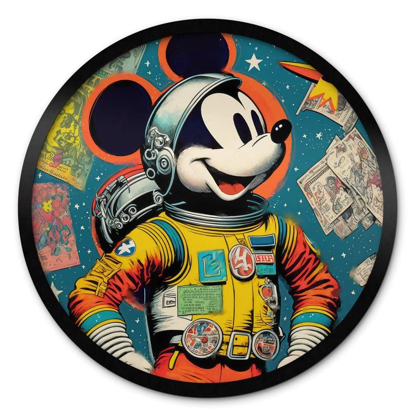Plakat Treechild - Astronaut Mickey