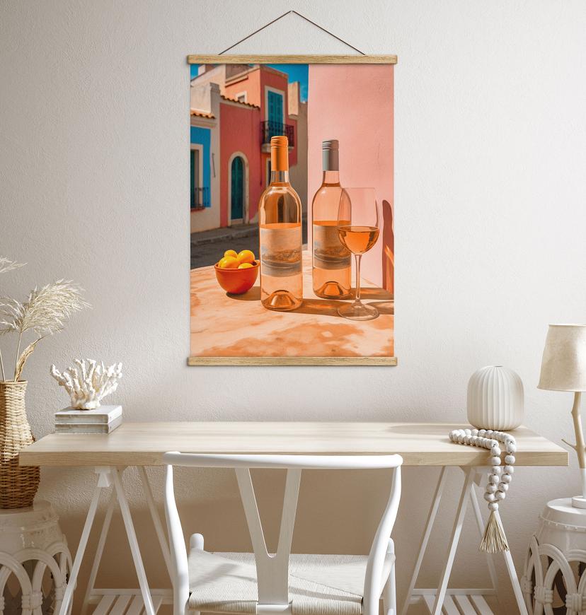 Poster tessile Vino fresco di prugne mirabelle - Treechild