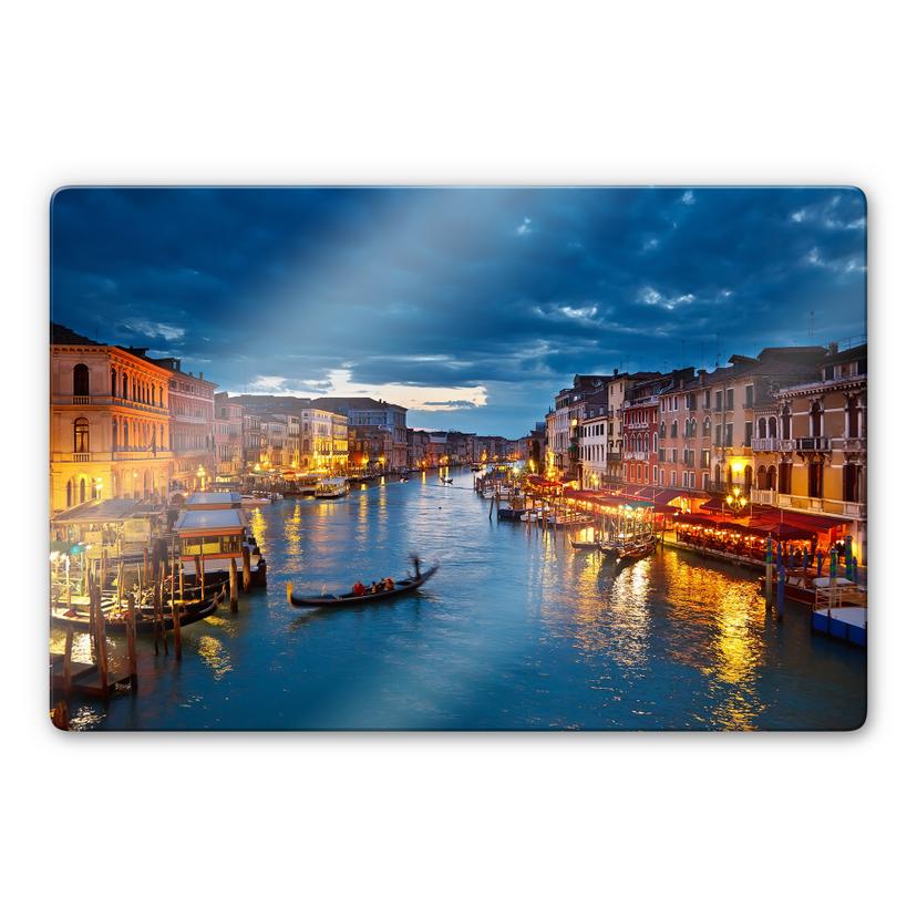 Tableau en verre - Canal Grande à Venise