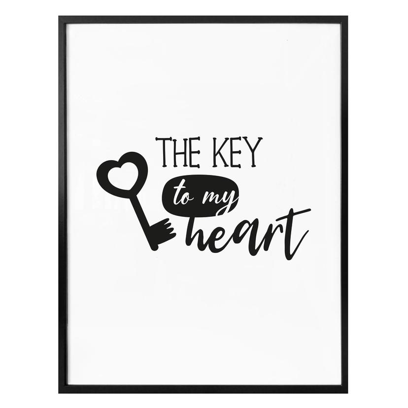 Póster La llave de mi corazón