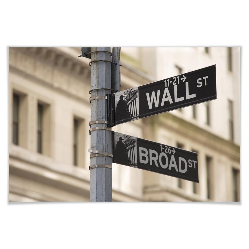 Poster - Wallstreet