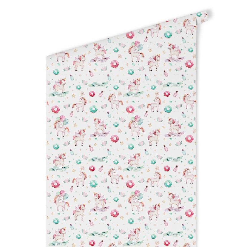 Carta da parati a motivi - Kvilis - Sweet Unicorns