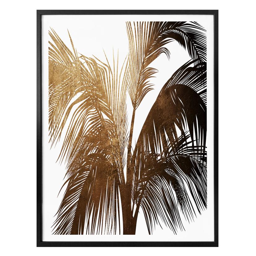 Póster Kubistika - Sol de oro