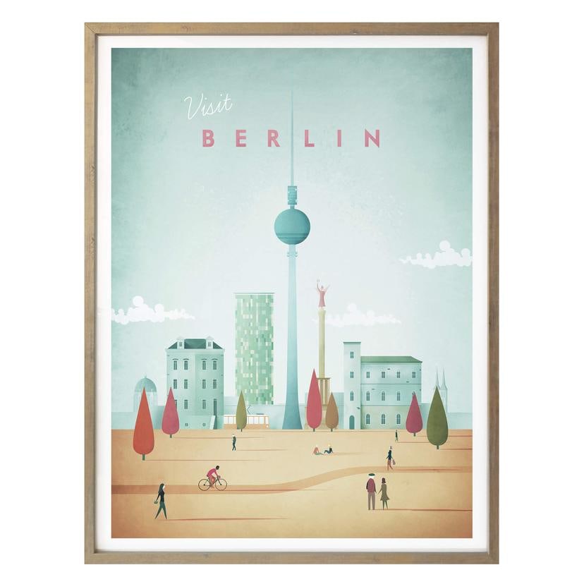 Affiche Rivers - Berlin