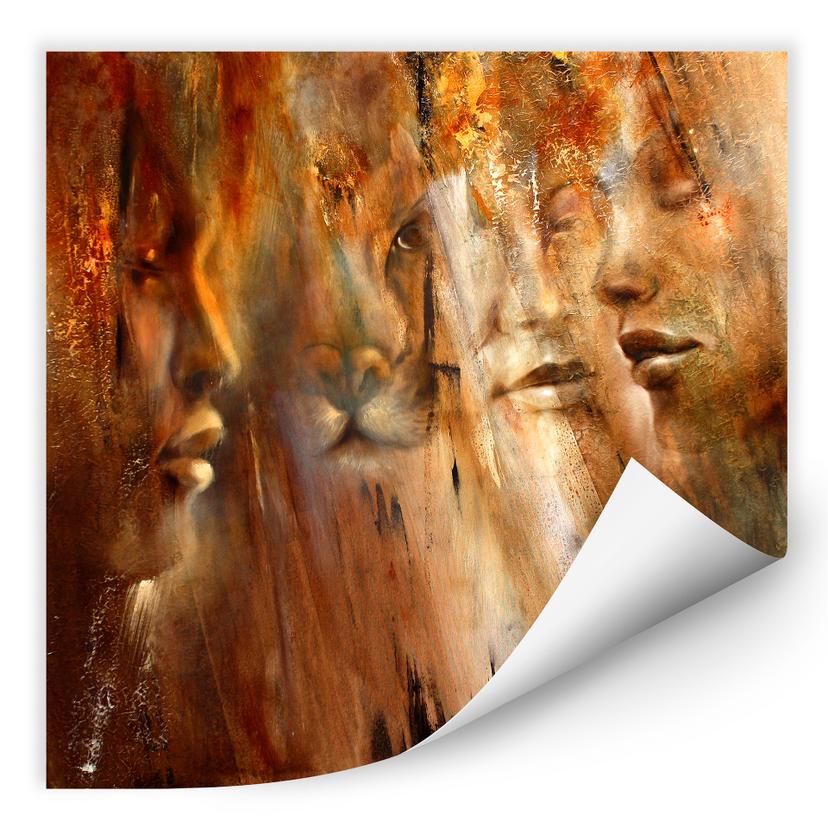 Wallprint - Schmucker - Faces