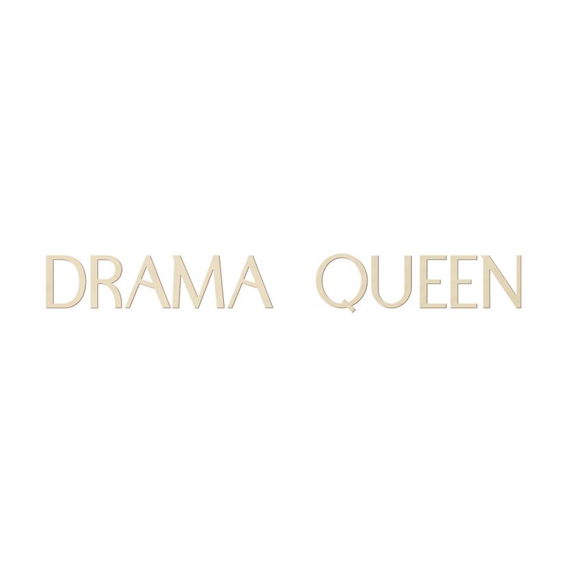Decoro in legno Drama Queen