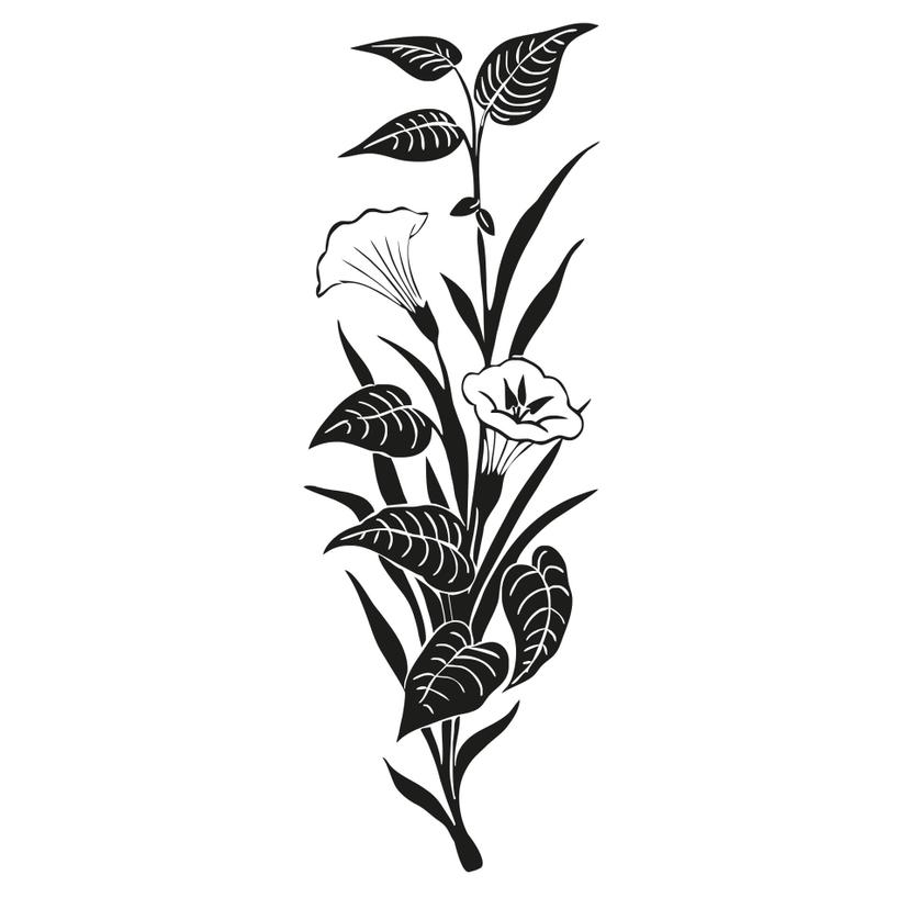 Adesivo murale - Fiore