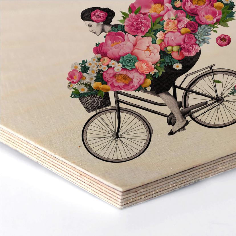 Esagoni legno Graves - In bicicletta