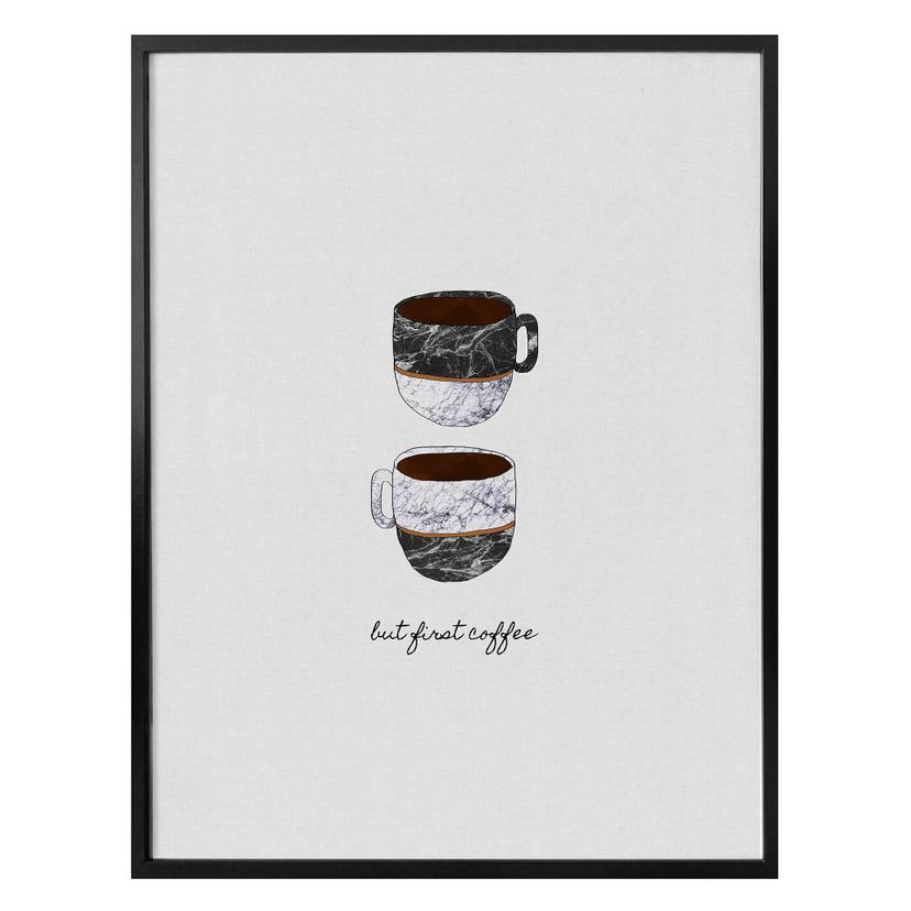 Plakat - Orara Studio - But First Coffee