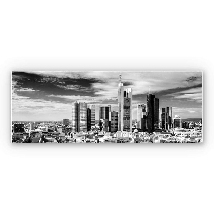 Tableau Forex - Skyline de Francfort - Panorama