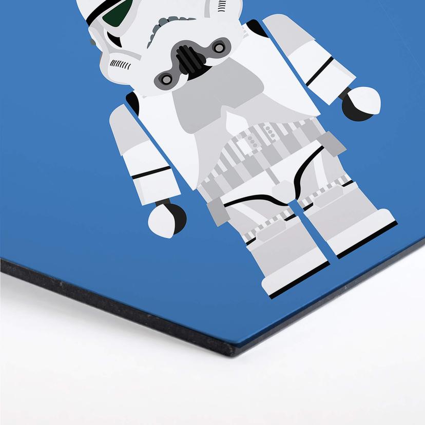 Esagoni in Alu-dibond Gomes - Stormtrooper