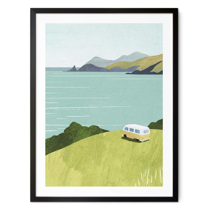Plakat Rivers - Life on the Coast
