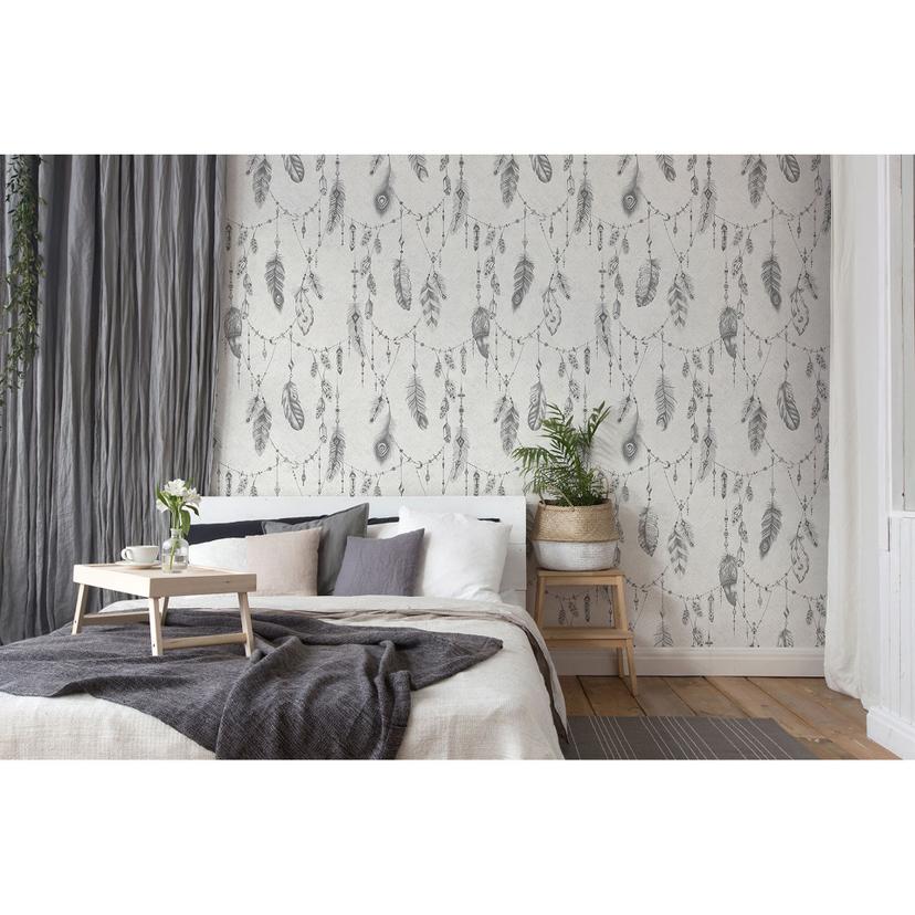 Architects Paper Papier peint photo Atelier 47 Boho Feather avec plumes