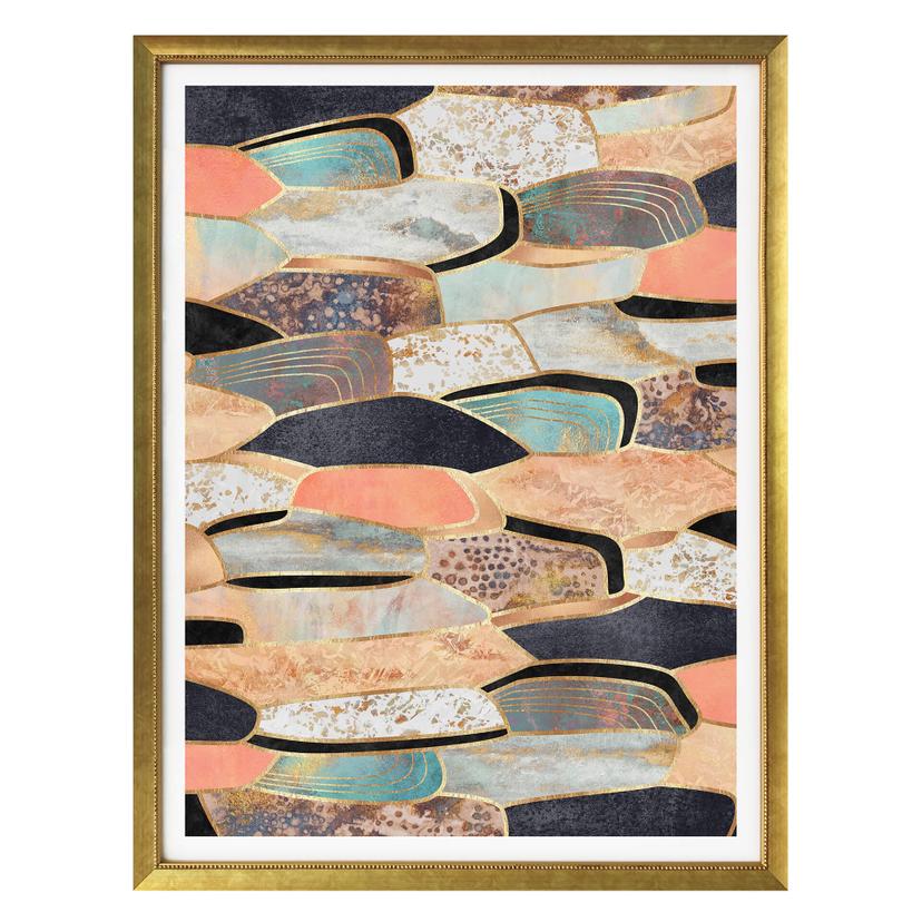 Frederiksson Plakat - Golden Stones - Gyldne Sten