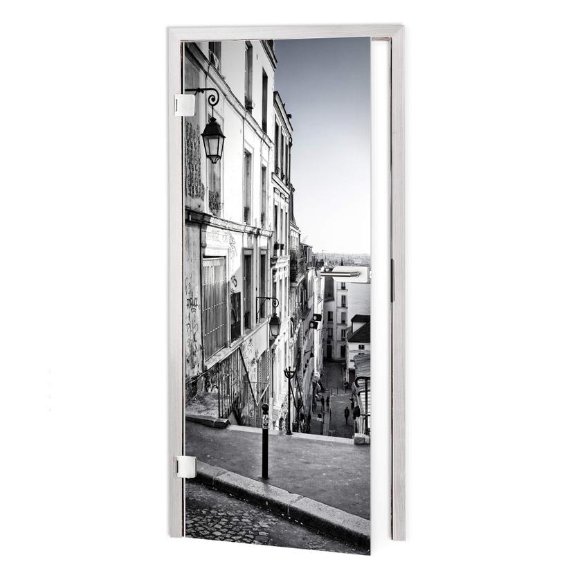 Sticker pour porte - Montmartre