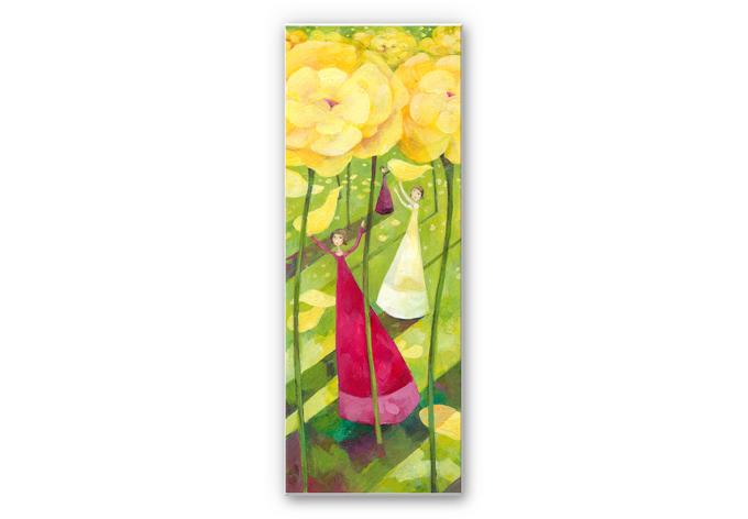 Wandbild Blanz - Blumenwiese - Panorama