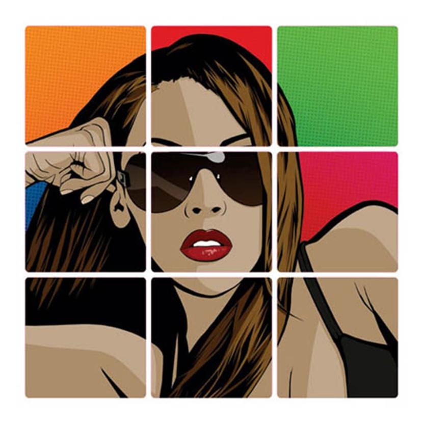 Sticker mural - Beauty
