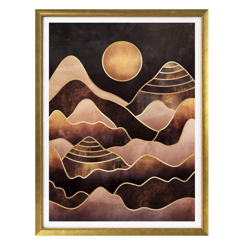 Frederiksson Plakat - Solnedgang