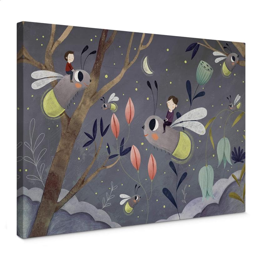 Tableau sur toile Loske - Lucioles