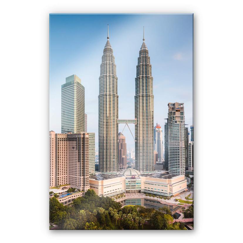 Akrylbillede - Colombo - Petronas Towers i Kuala Lumpur