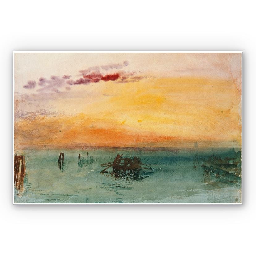 Tableau Forex - Turner - Venise, vue de Fusina