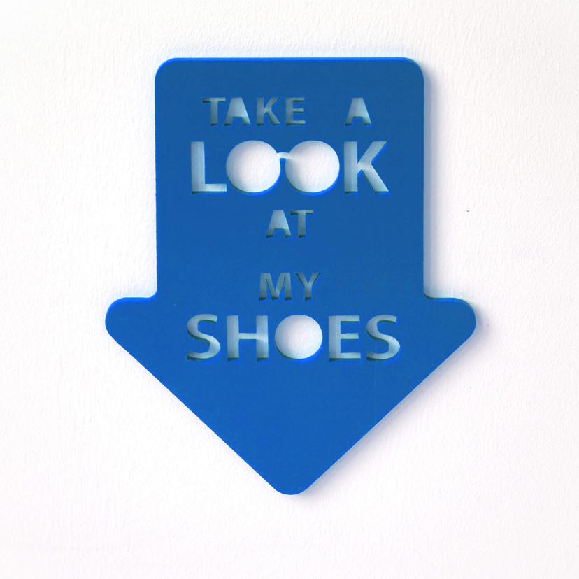 Lettere decorative - 3D - Take a Look at my Shoes