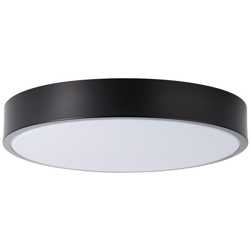 Deckenleuchte Niklas, schwarz, 6,5 x 33 cm, Deckenlampe