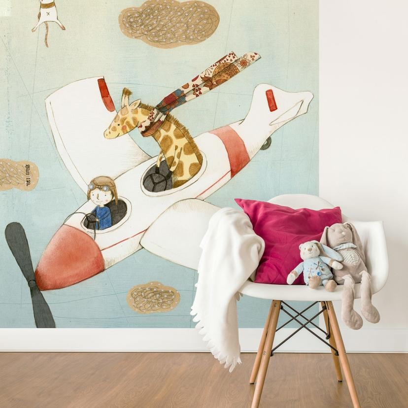 Papier peint photo Loske - Voyage en Avion
