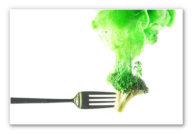 Wandbild Belenko - Steamed Broccoli