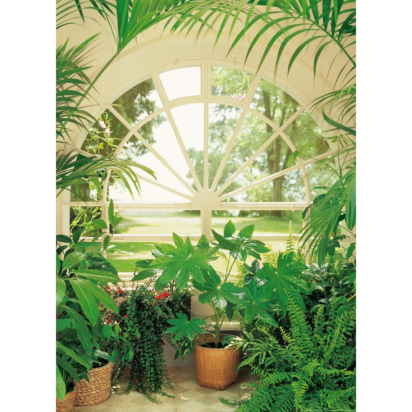 Fototapete Papiertapete Wintergarden - 183x254 cm
