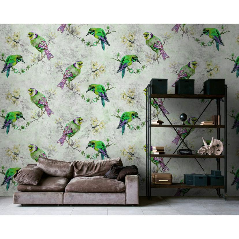 Livingwalls Fototapet Walls by Patel 2 love birds 2