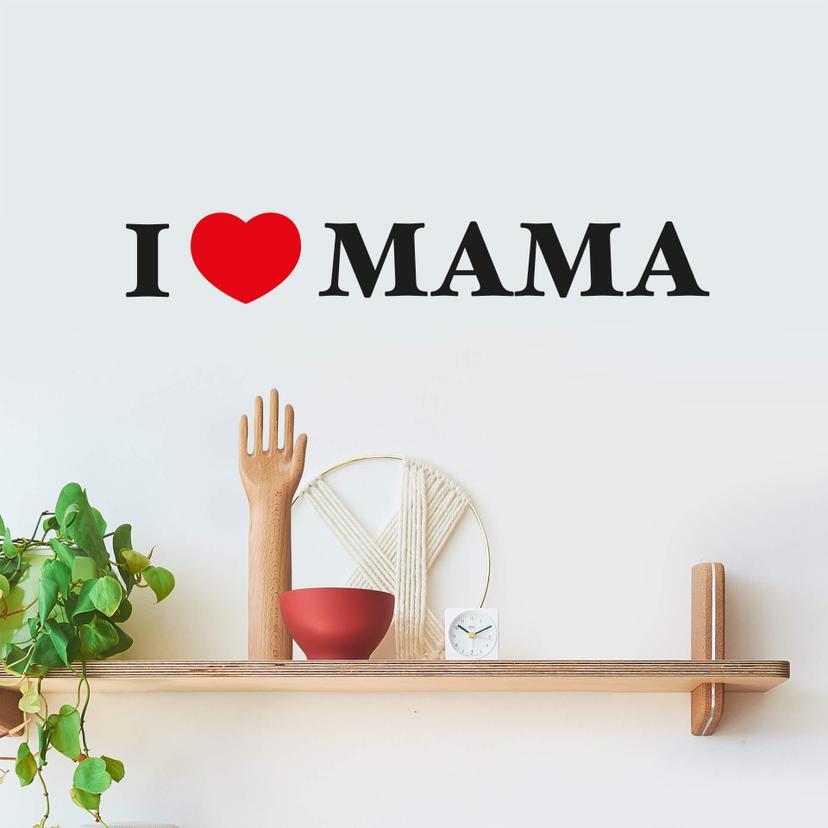 Wallsticker - I love Mama