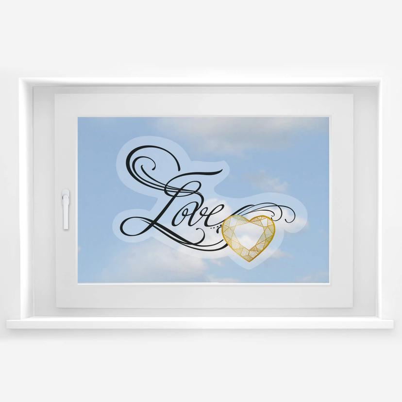 Cuadro de ventana LA Ink Love