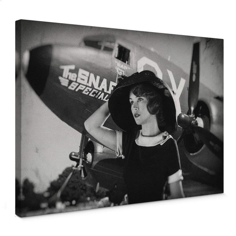 Canvasbillede - Allicot - The 50s Girl